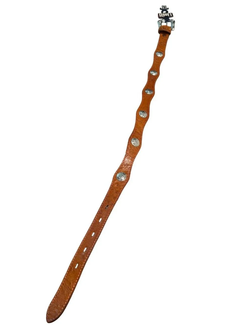 Girls Boho Brown Western Belt Size Medium Faded Glory
